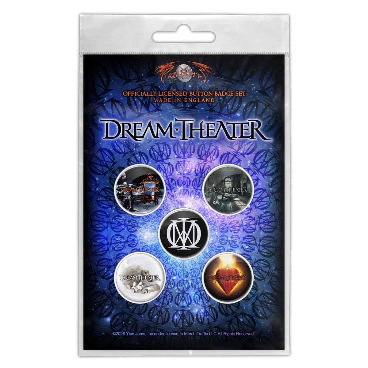 Dream Theater  Button Badge Pack: Symbol