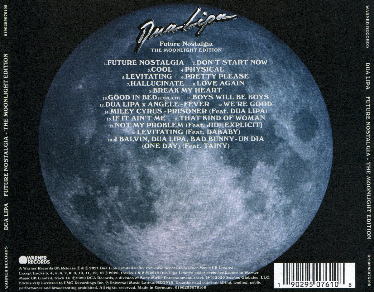 Dua Lipa – Future Nostalgia – The Moonlight Edition
