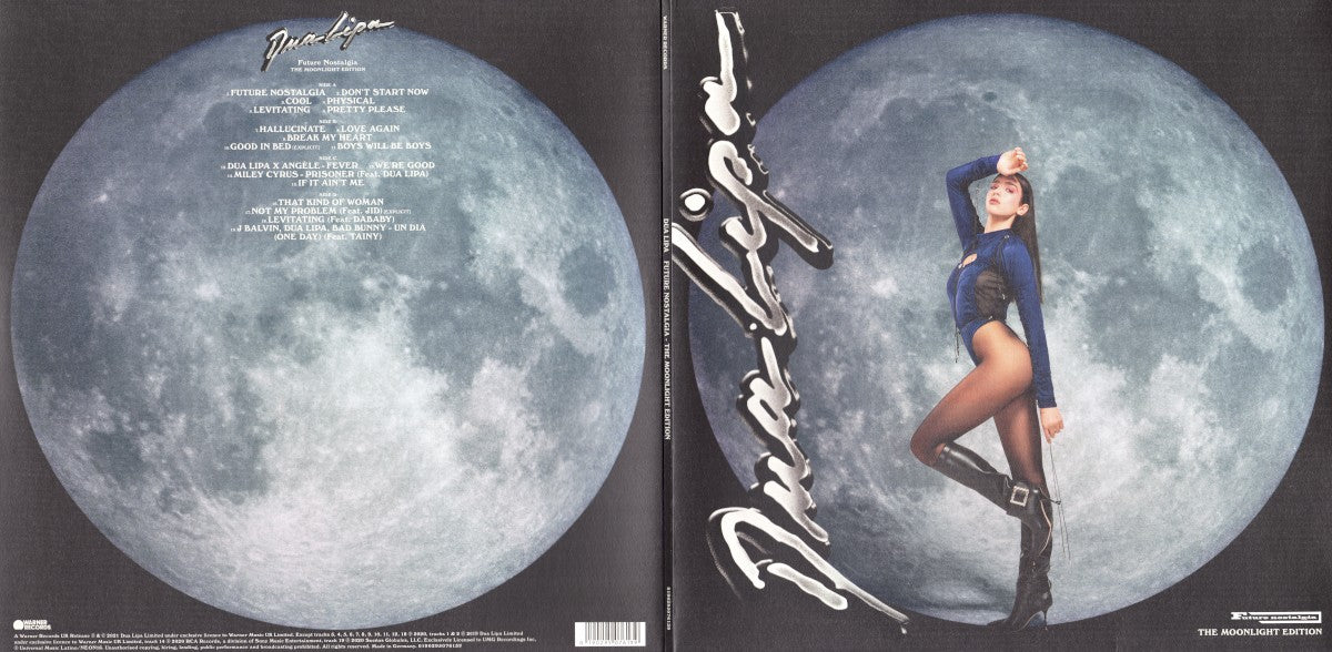 Dua Lipa – Future Nostalgia – The Moonlight Edition — back cover