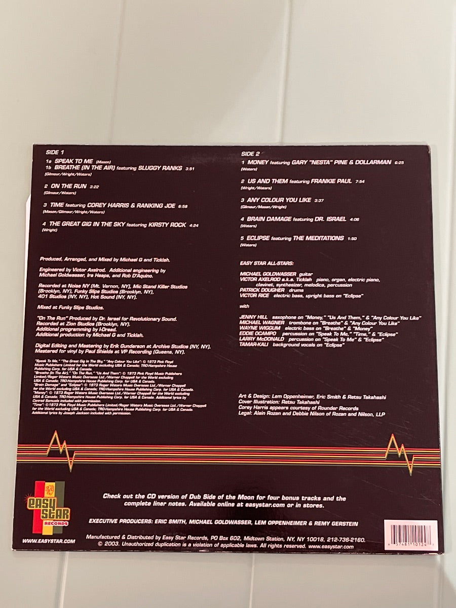 Easy Star All-Stars – Dub Side Of The Moon (VG+/VG+)