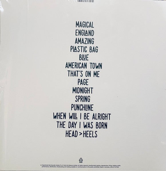 Ed Sheeran – Autumn Variations — back cover