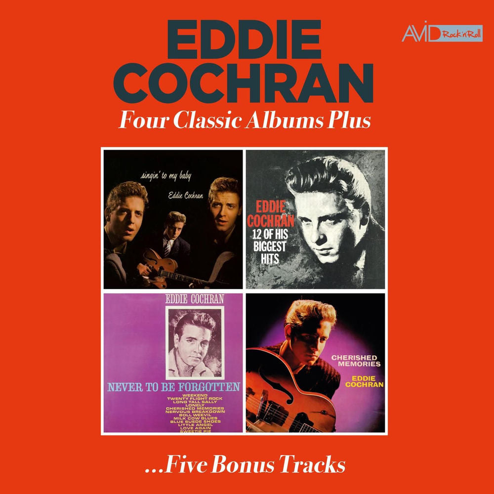 Eddie Cochran – Four Classic Albums Plus (Singin' to My Baby / Eddie Cochran / Never to Be Forgotten / Cherished Memories) (2026 Digitally Remastered)