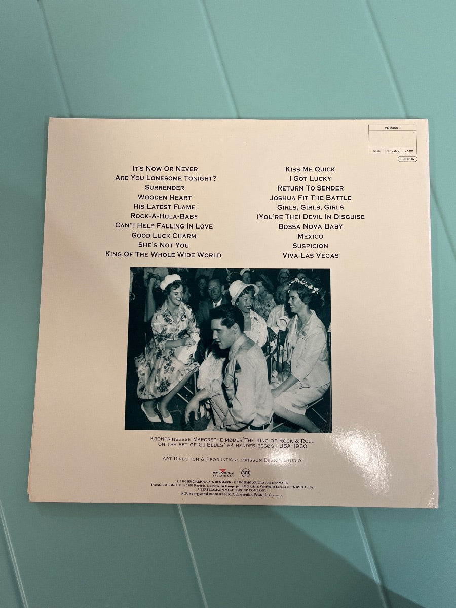 Elvis Presley – Danske Single Hits (VG+/VG+)