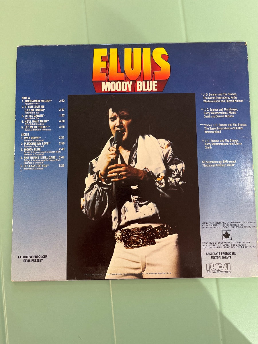 Elvis Presley – Moody Blue (VG+/VG+)