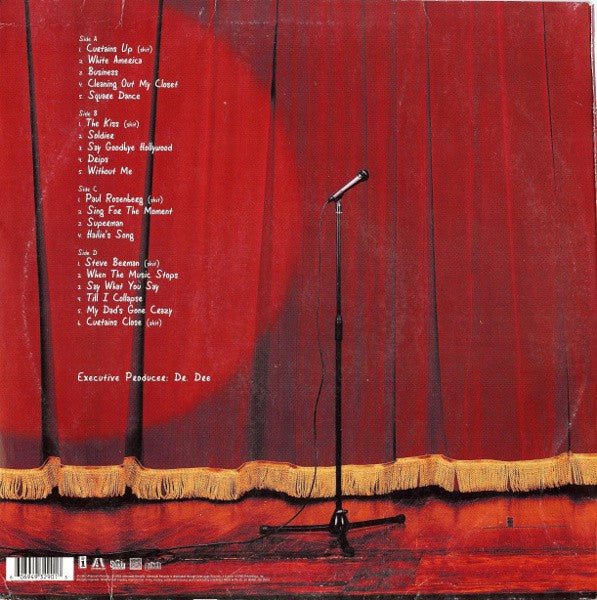 Eminem – The Eminem Show — back cover