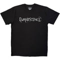 Evanescence Unisex T-Shirt: Logo Mono (Black)