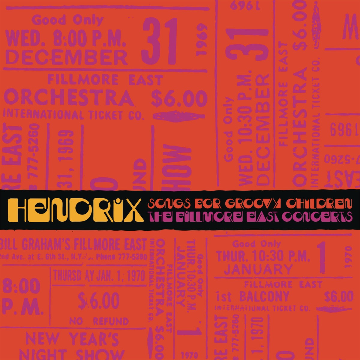 Jimi Hendrix – Songs For Groovy Children (The Fillmore East Concerts Highlights)