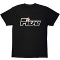 Five Unisex T-Shirt: Logo Mono (Black)