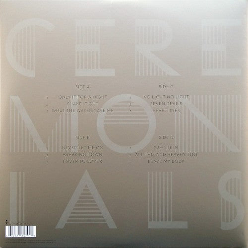 Florence + the Machine – Ceremonials — back cover