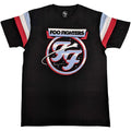 Foo Fighters Unisex Ringer T-Shirt: Comet Tricolour (Black)