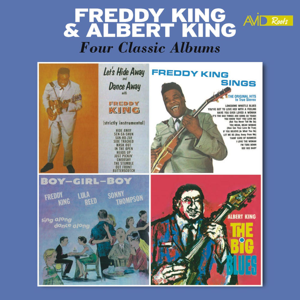 Freddy King – Four Classic Albums (Let's Hide Away and Dance Away with Freddy King / Freddy King Sings / Boy Girl Boy /The Big Blues) [Remastere