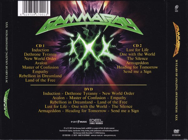 Gamma Ray – 30 Years – Live Anniversary