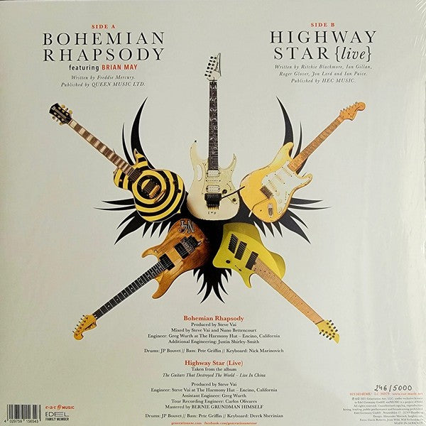 Generation Axe – Bohemian Rhapsody — back cover