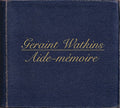 Geraint Watkins – Aide-mémoire
