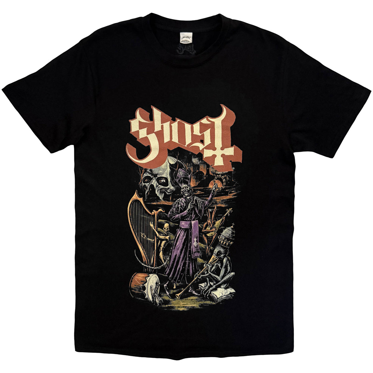Ghost Unisex T-Shirt: What Music They Make (Black)