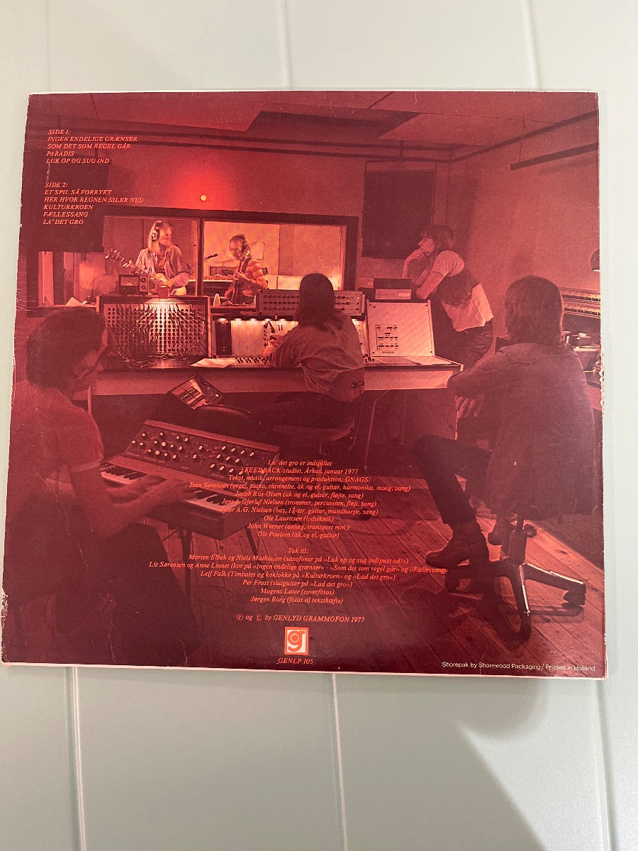 GNAGS – La’ Det Gro (VG+/VG+)