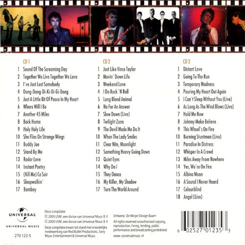 Golden Earring – Collected — back cover