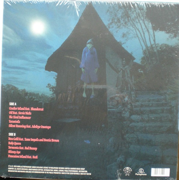 Gorillaz – Cracker Island — back cover