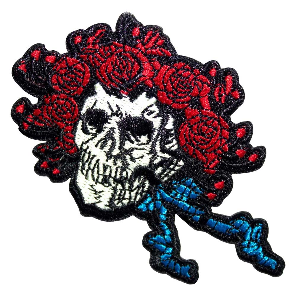 Grateful Dead Standard Patch: Bertha Skull Small