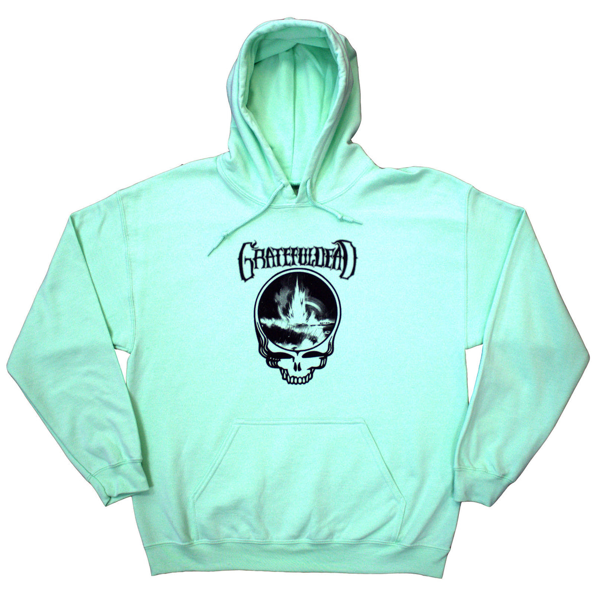Grateful Dead Unisex Pullover Hoodie: Old Faithful (Green)