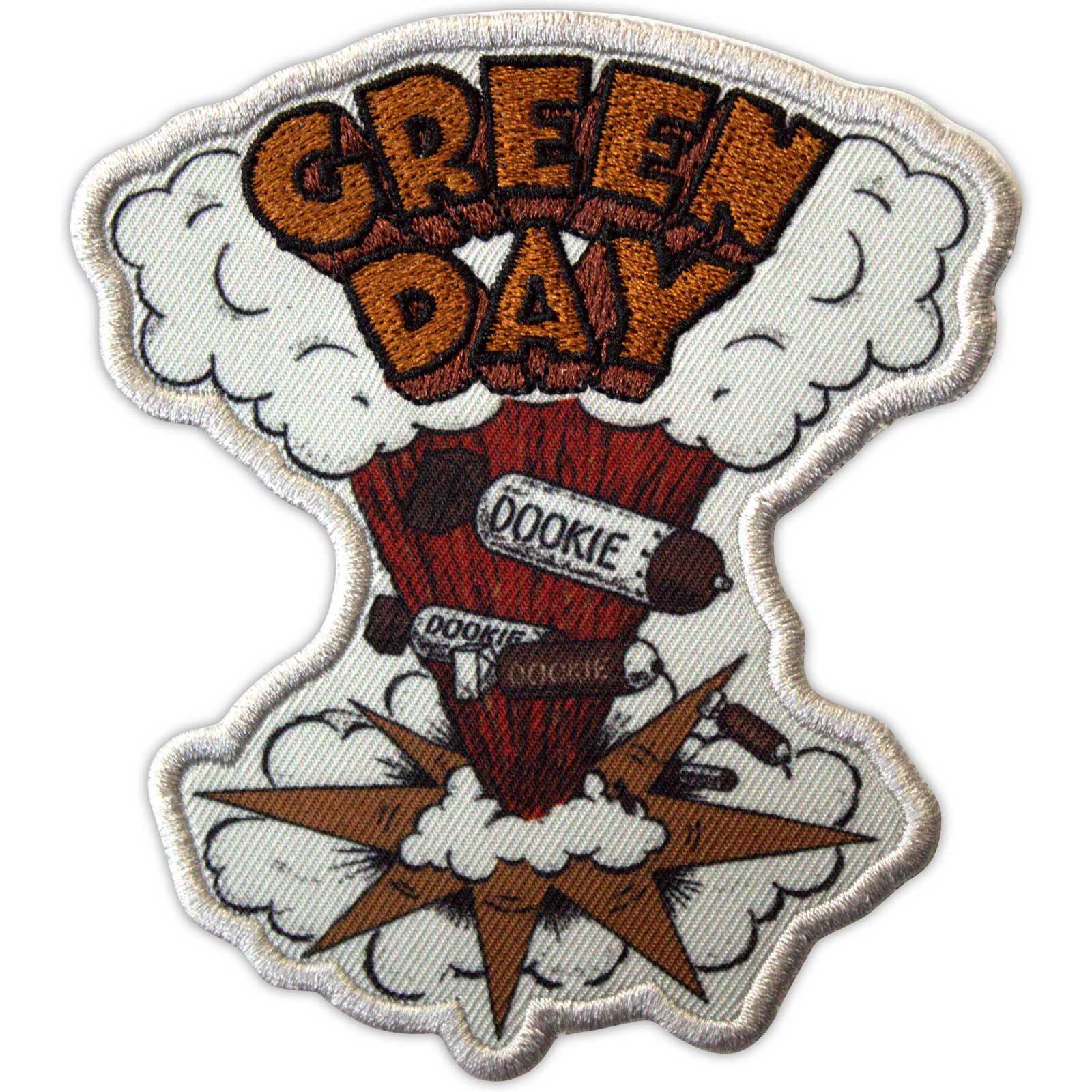 Green Day Standard Patch: Dookie Bombs