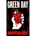 Green Day Textile Poster: American Idiot