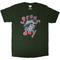 Green Day Unisex T-Shirt: Eye Patch (Green)