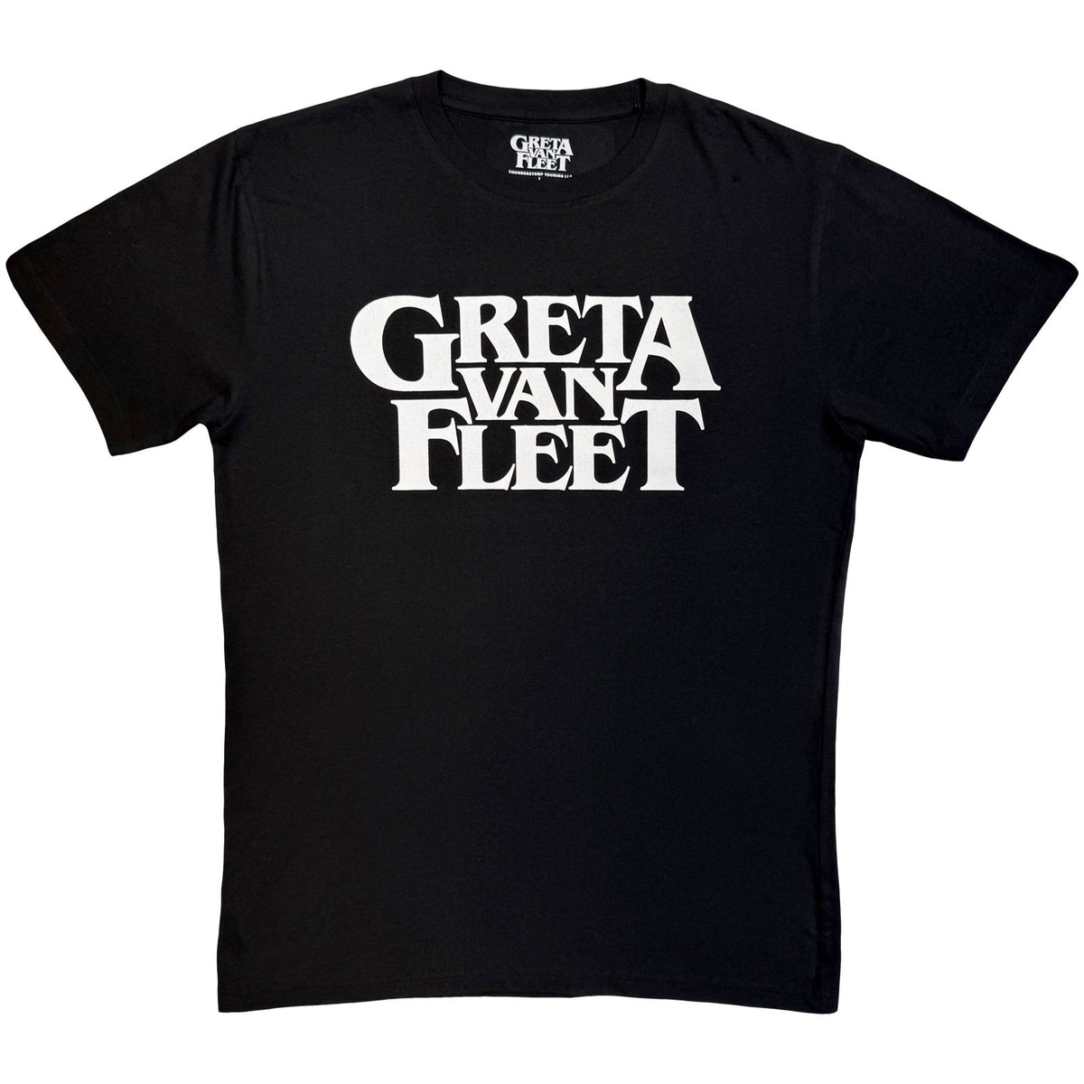 Greta Van Fleet Unisex T-Shirt: Logo Mono (Black)