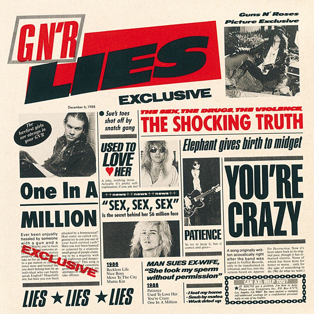 Guns N' Roses – G N' R Lies