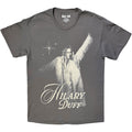 Hilary Duff Unisex T-Shirt: Fur Coat (Charcoal Grey)
