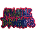 Imagine Dragons Woven Patch: Rainbow Logo