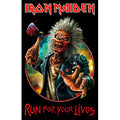 Iron Maiden Textile Poster: Run For Your Lives