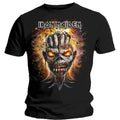 Iron Maiden Unisex T-Shirt: Eddie Exploding Head (Black)