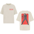 James Bond 007 Unisex T-Shirt: For Your Eyes Only Bond For Action (Natural) (Back Print)