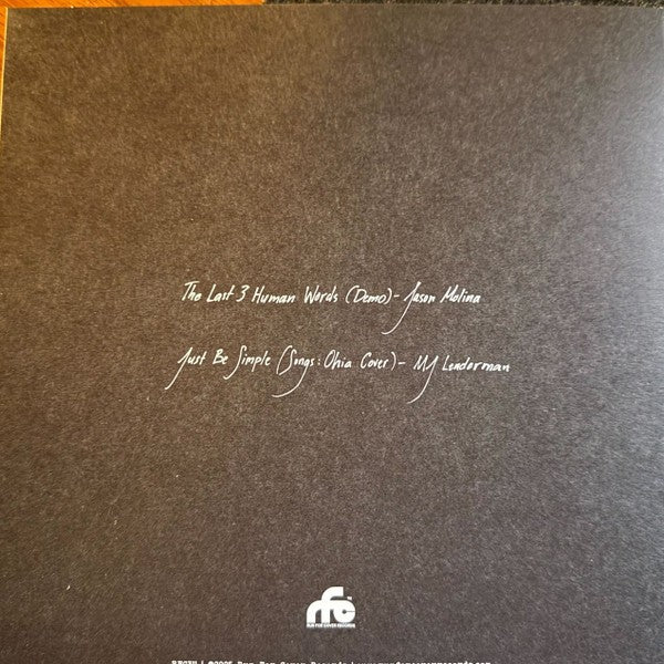 Jason Molina – The Last 3 Human Words (demo) / Just Be Simple — back cover