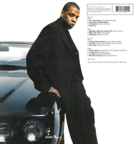Jay-Z – Vol. 2... Hard Knock Life — back cover