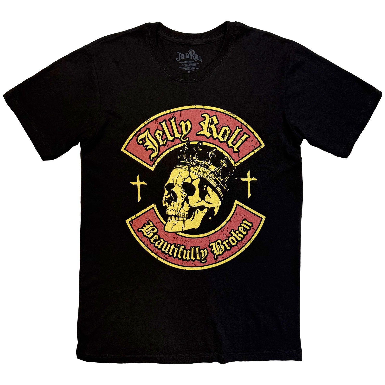 Jelly Roll Unisex T-Shirt: Beautifully Broken (Black)