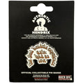 Jimi Hendrix Pin Badge: Axis
