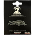 Jimi Hendrix Pin Badge: Signature Logo