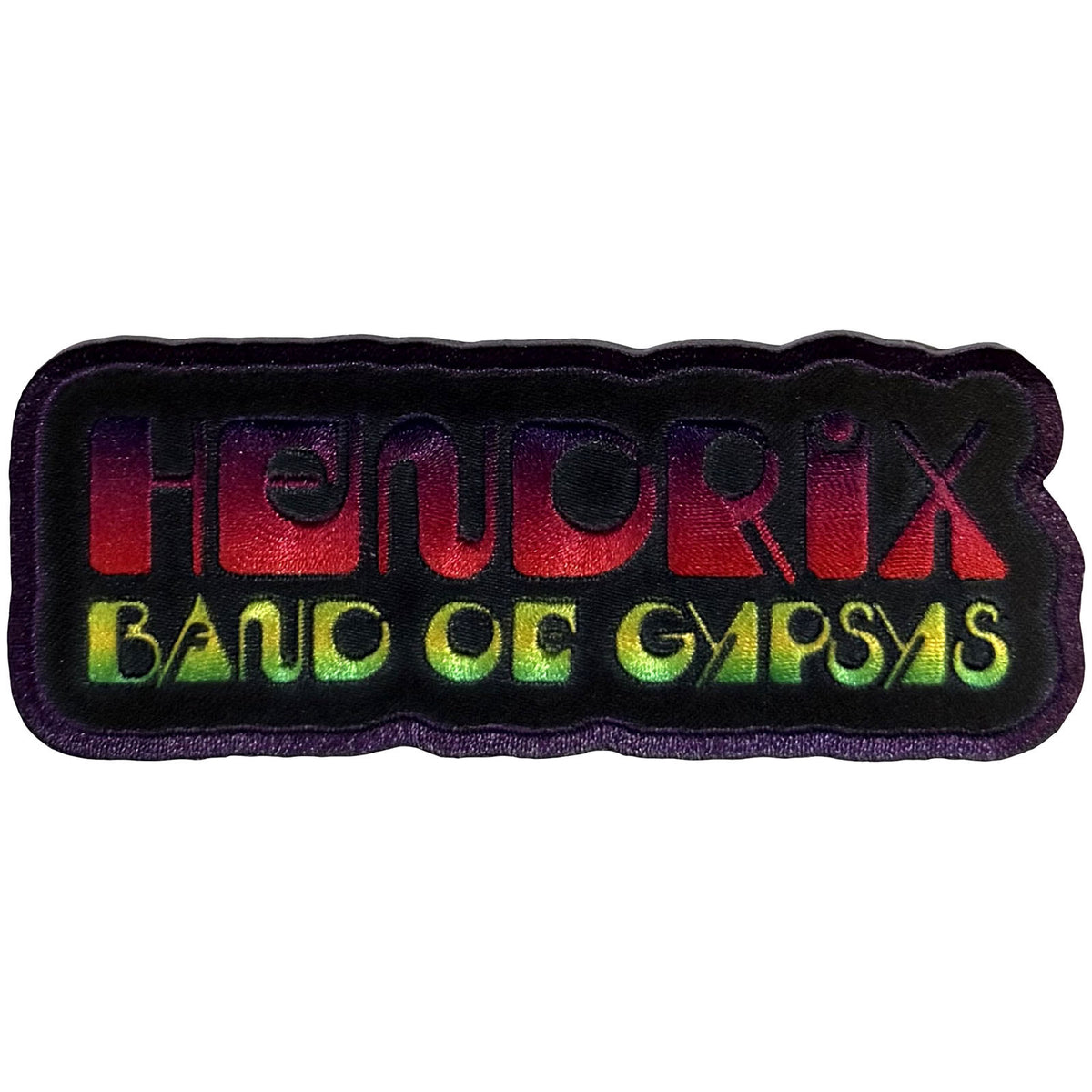 Jimi Hendrix Woven Patch: Band Of Gypsys