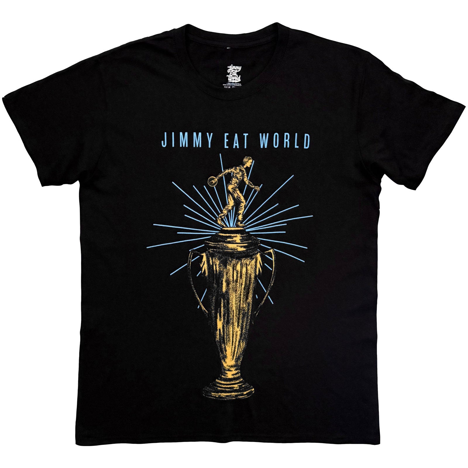 Jimmy Eat World Unisex T-Shirt: American Trophy (Black)
