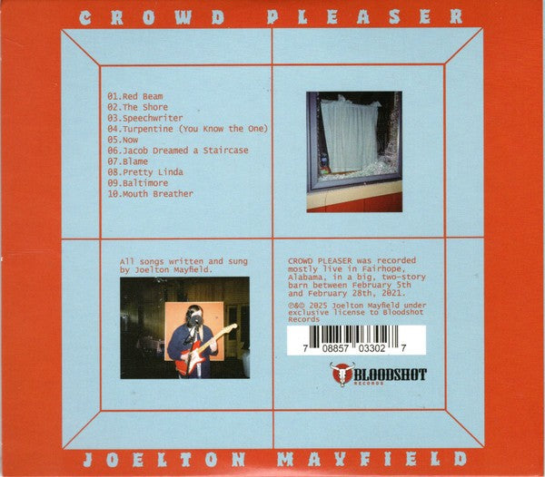 Joelton Mayfield – Crowd Pleaser — back cover