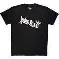 Judas Priest Unisex T-Shirt: Logo Mono (Black)