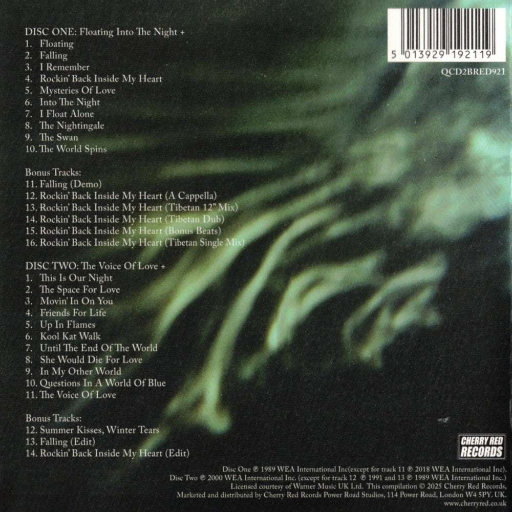 Julee Cruise – Fall • Float • Love: Works 1989-1993 — back cover