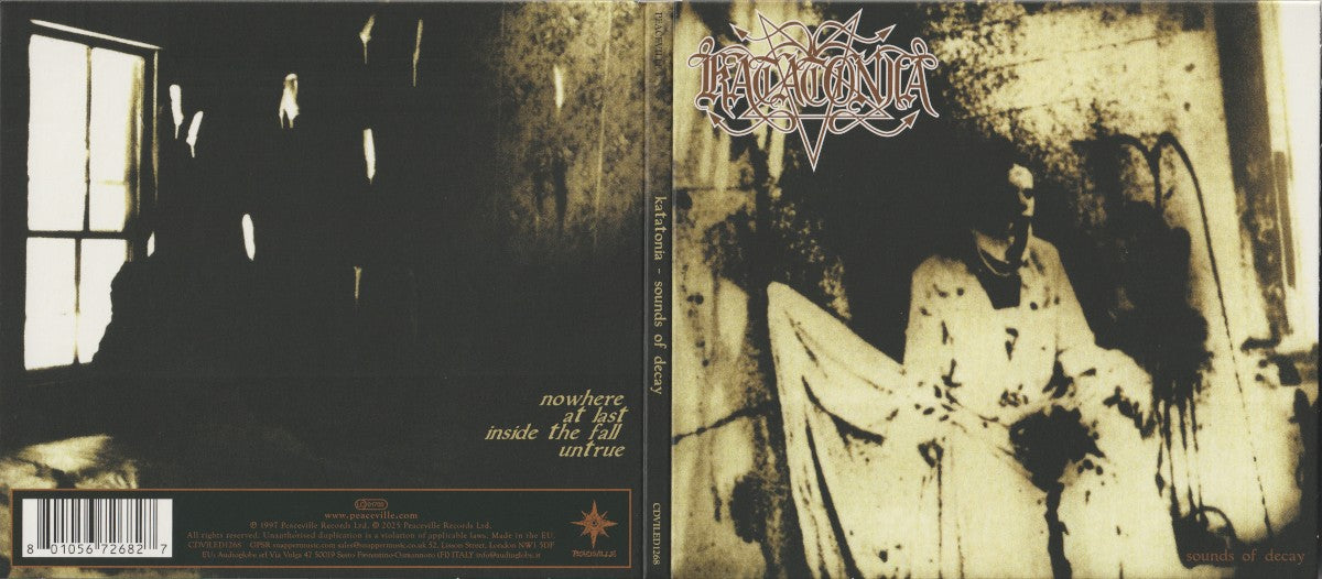Katatonia – Sounds of Decay — back cover