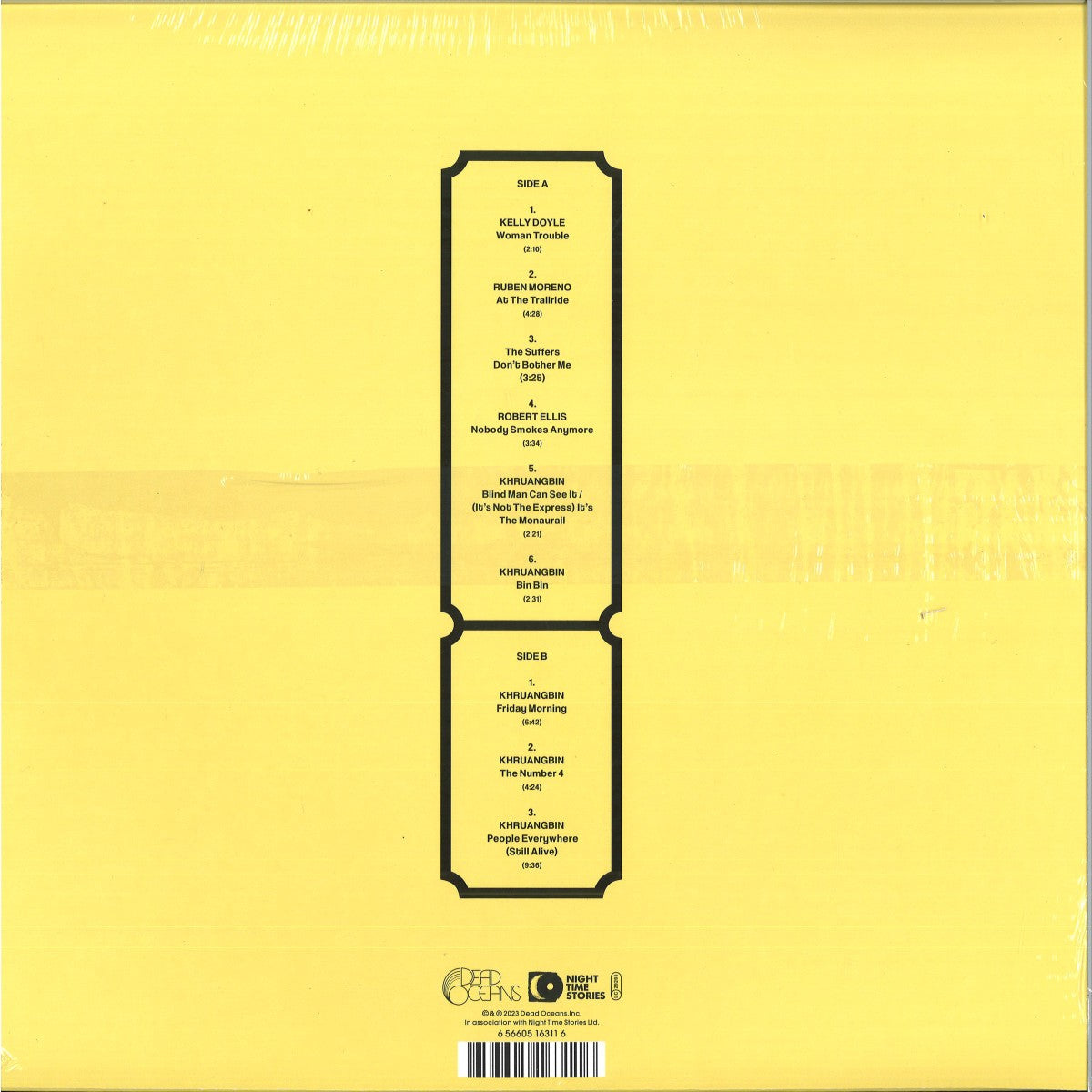 Khruangbin & Friends – Live at Stubb's — back cover