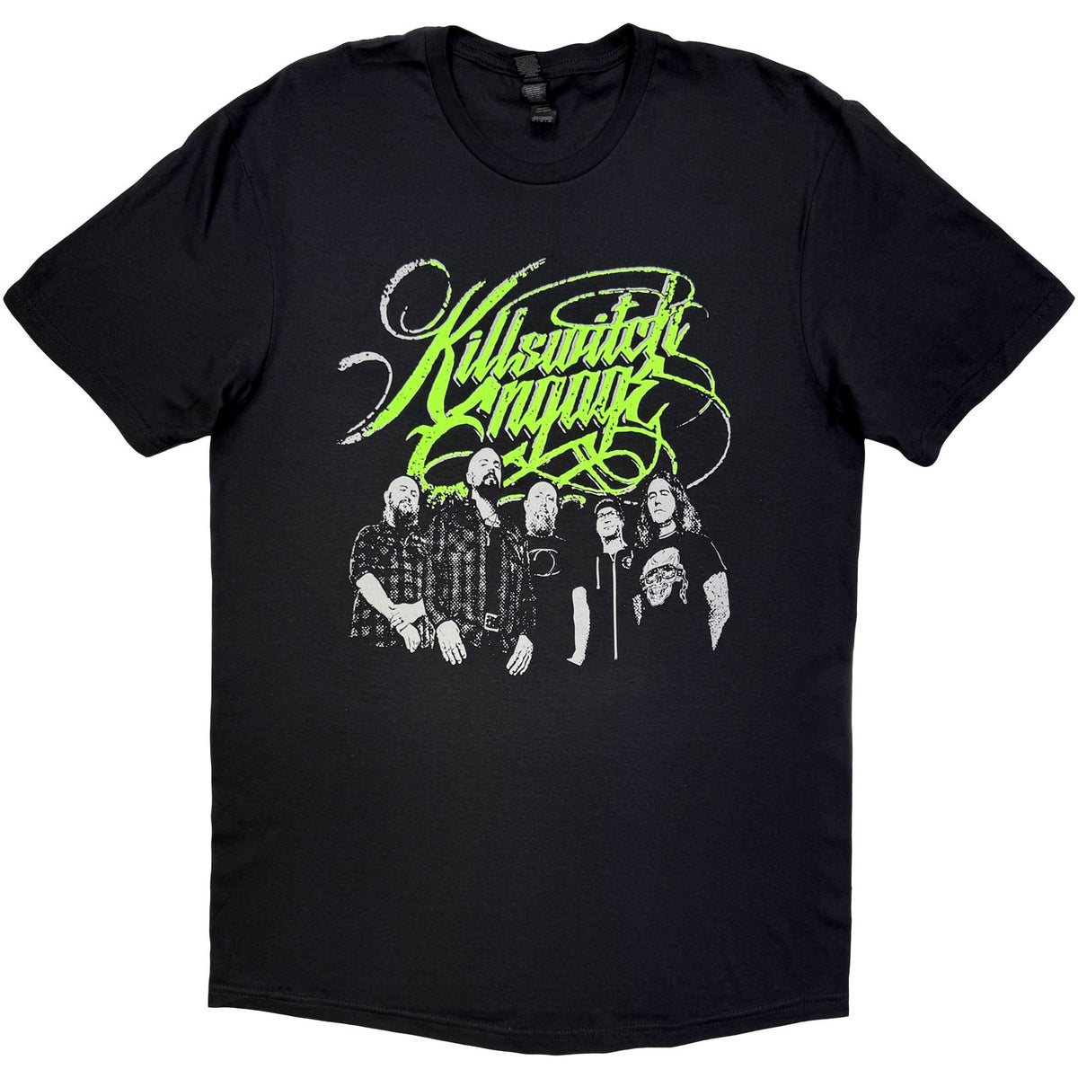 Killswitch Engage Unisex T-Shirt: Group Logo (Black)