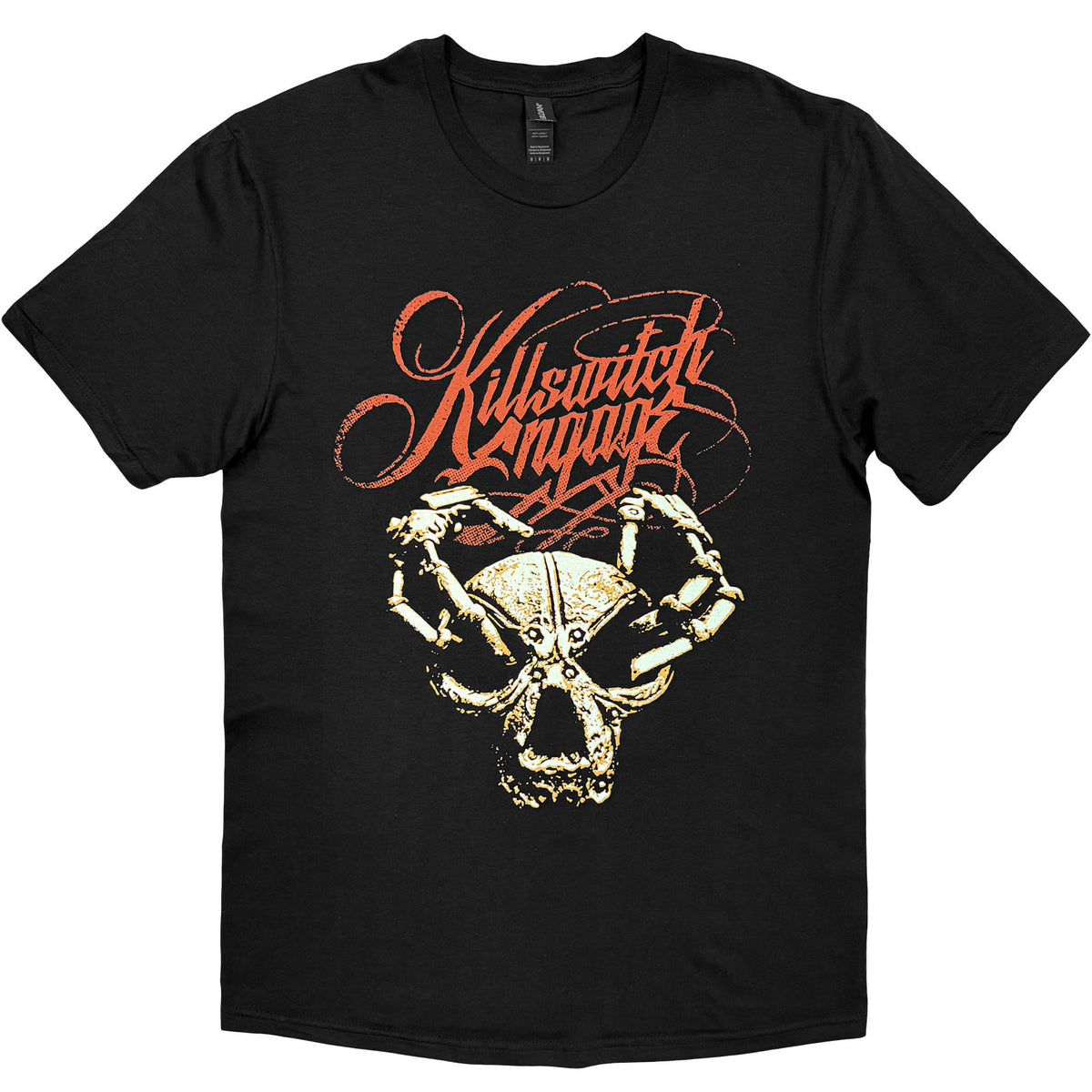 Killswitch Engage Unisex T-Shirt: Skull Logo (Black)