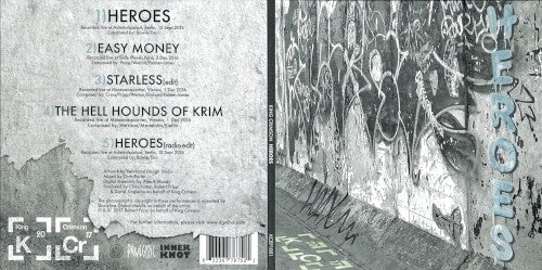 King Crimson – Heroes — back cover