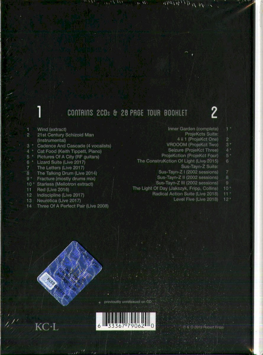King Crimson – The Elements: 2019 Tour Box — back cover